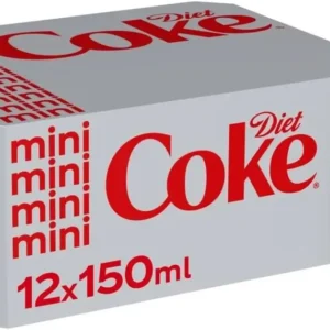 Diet Coke 12 x 150ml Cans