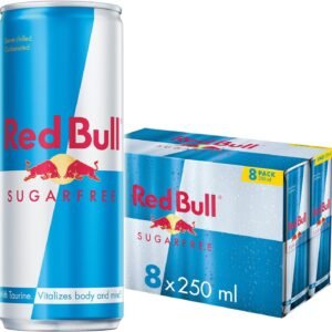 Red Bull Energy Drink Sugar Free 250 ml x8