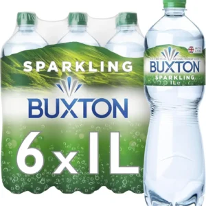 Buxton Sparkling Natural Mineral Water 6x1L, Packaging May Vary