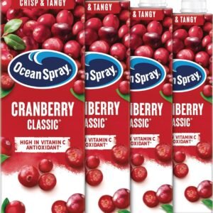 Ocean Spray Classic Cranberry Juice - 4 x 1L