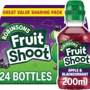 Fruit Shoot Apple & Blackcurrant, 200 ml (Pack of 24)