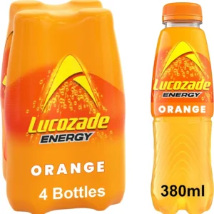 Lucozade Energy Orange 380ml (Pack of 4)