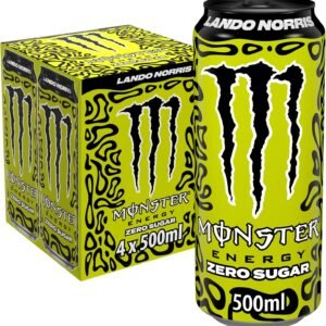 Monster Energy Drink Lando Norris Zero Sugar 4 x 500ml